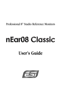 Um das Dokument anzuzeigen ESI nEar05 classic Betriebsanweisung